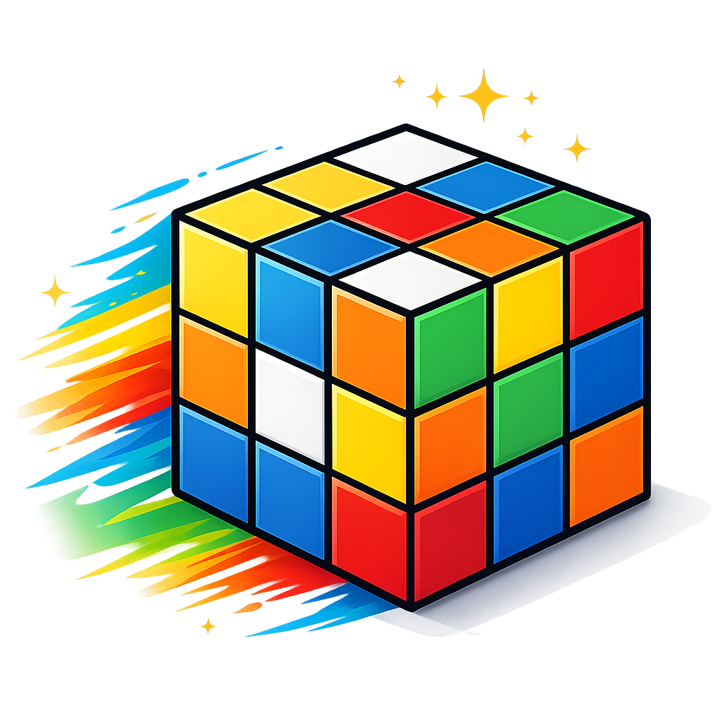 Colorful Rubik's Cube